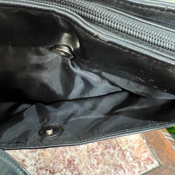 VTG📌 90s One Straps Shoulder Bag with two Outside Pockets - Picture 8 of 15